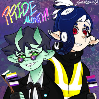 Pride month art