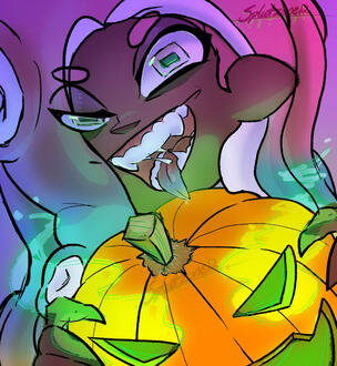 Halloween Illustration (Oc)