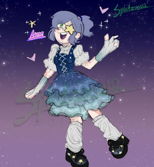 Lune (Oc) Illustration