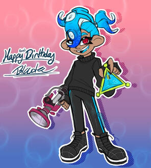 Birthday Gift (Oc does NOT belong to me)