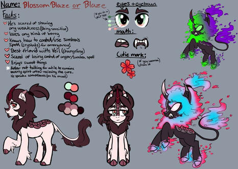 Blaze (Oc) Ref Sheet