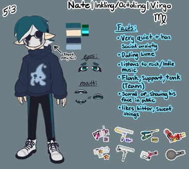 Nate (Oc) Ref Sheet